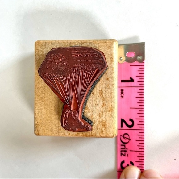 Paraplane Powered Parachute Rubber Stamp Crafting - Picture 6 of 6